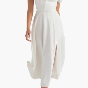 House of CB White Dress